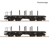 Roco 6680034 - TT - 2-tlg. Set Schwerlastwagen, DRG, Ep. II